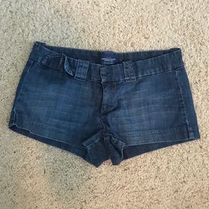 American Eagle Low Rise Denim Shorts